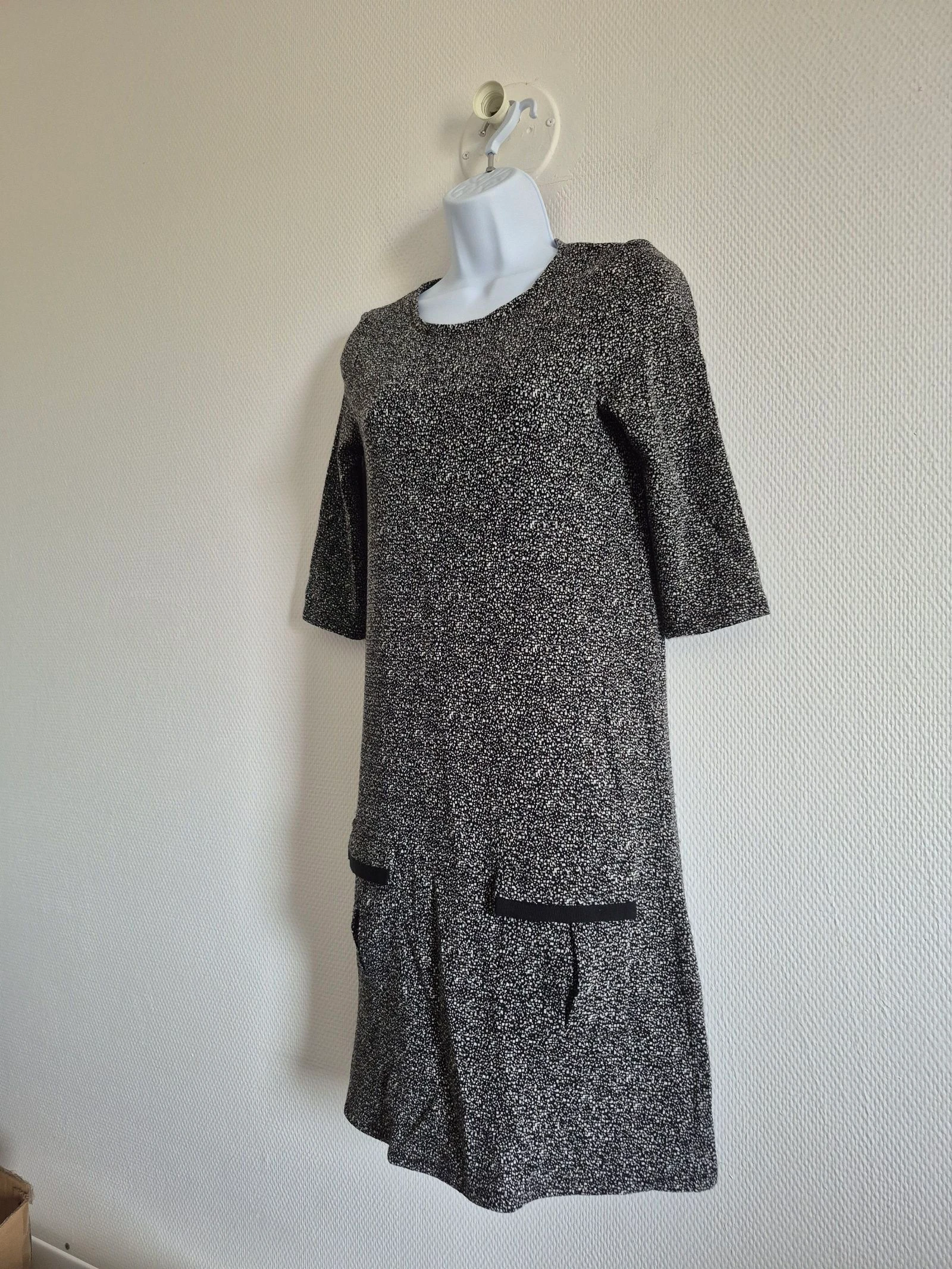 Vestido Promod cinza e preto – Tamanho 36 – Muito bom estado – photo 3